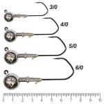 Комплект "Волжские Джиги" 4/0 30гр, 3шт в уп