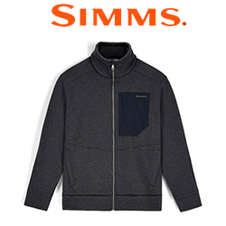 Simms Harbor Fleece, Black Heather
