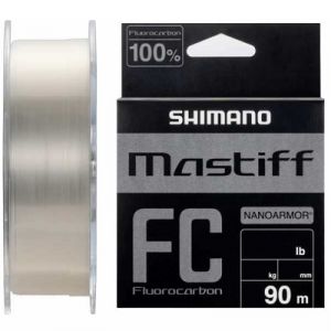 Леска флюорокарбоновая Shimano Mastiff Fluoro LB-B41V C 90m 8lb