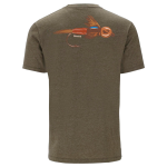 Футболка Simms Let It Fly T-Shirt, Military Heather, XL