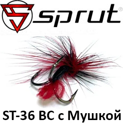 Sprut ST-36 BC с Мушкой/Color-Black Red