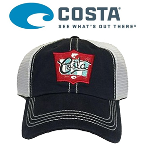 Costa Rodeo Navy Twill With White Mesh Navy