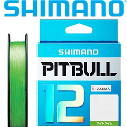 Shimano Pitbull PE12 PL-M52R Green 150m