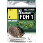 Крючок Owner Feeder Hook FDH-1 Brown №8 16шт