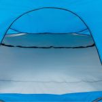 Палатка зимняя автомат Premier Fishing 2*2 бело-голубая дно на молнии (PR-D-TNC-038-2)
