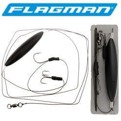 Flagman Cat Fish Rig Two Single Hook & Float