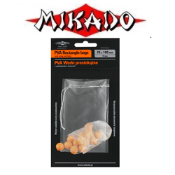 Пакеты ПВА Mikado прямоугольные, с затяжкой
