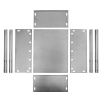 Мангал сборный Helios Light 300x240x300мм, 4 шампура, сталь 0,3мм (HS-МC.01-Э-1)