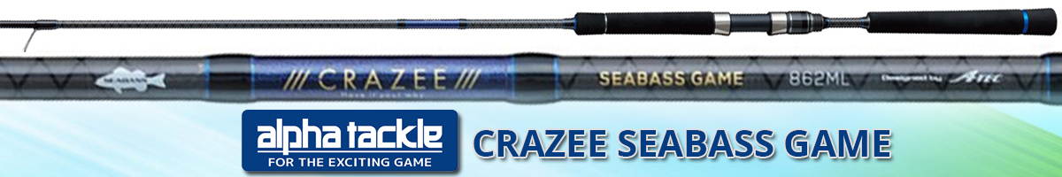 Alpha Tackle Crazee Seabass Game