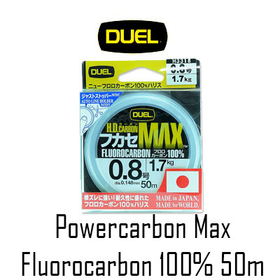 Duel Powercarbon Max Fluorocarbon100% 50m