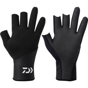 Перчатки Daiwa DG-7325W Titanium Alpha Gloves 3 Cuts [Black] M