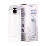 Термокружка Tiger MMJ-A036 Snow White 0,36 л (цвет снежно-белый, откидная крышка на кнопке)