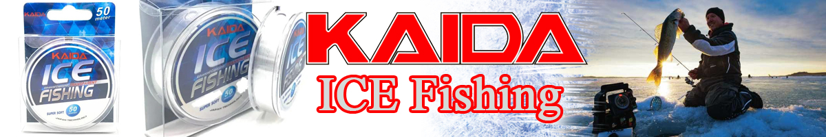 Kaida ICE Fishing прозрачная 50м