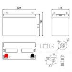 Аккумулятор Delta DT 12100