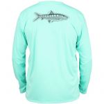 Термофутболка Simms Solar Tech Tee, Bonefish Study Aruba, XXL