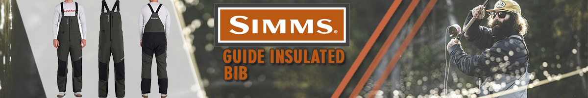 Simms Guide Insulated Bib, Carbon