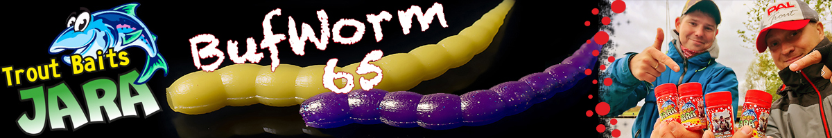 Trout Baits Jara Buf Worm 65 (Pellets)