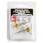 Груз-головки спираль Lucky John 3D BBS Series Wobbling Flexhead Pike 28г 2шт. (LJWFP28-002)