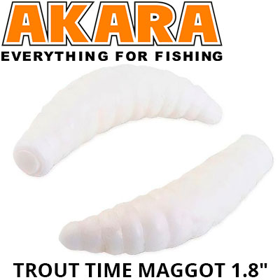 Akara Trout Time MAGGOT 1,8" Cheese
