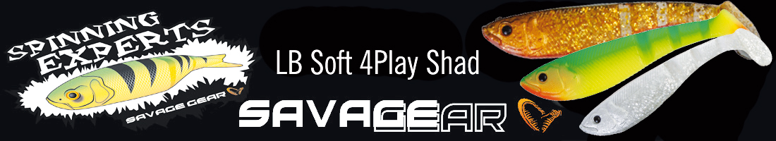 Savagear LB Soft 4Play Shad 8,5