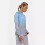 Лонгслив женский Finntrail Venus Hood W 6621 LightBlue (S)