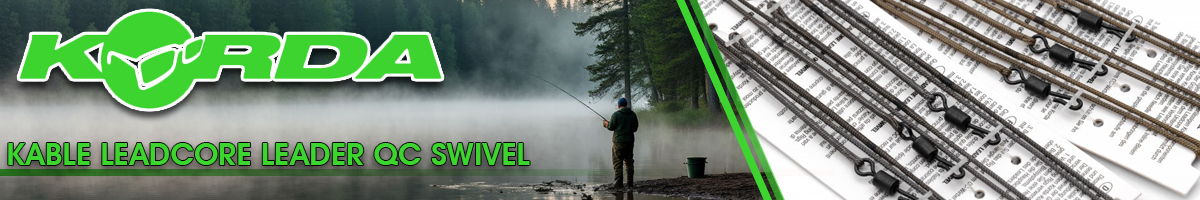 Korda Kable Leadcore Leader QC Swivel 50см