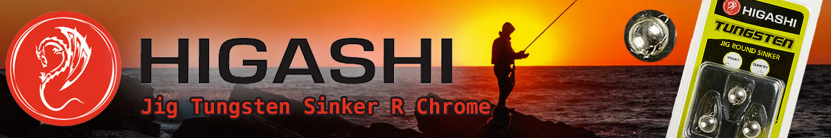 Higashi Jig Tungsten Sinker R Chrome