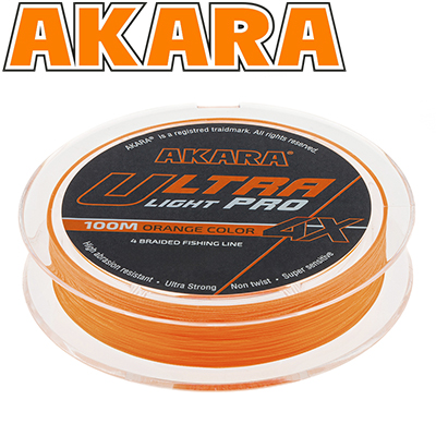 Akara Ultra Light PRO Orange 100m