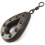 Грузило F-Fishing "Гриппа с отверстием" 120г 2шт