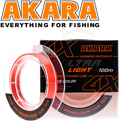 Akara Ultra Light Orange 100м