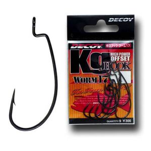 Крючок офсетный Decoy Worm 17 № 4/0