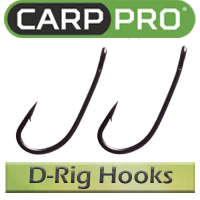 Carp Pro Teflon D-Rig Hooks