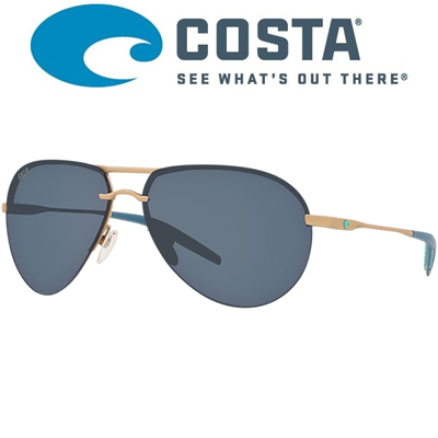 Costa Helo 580P Matte Champagne+Deep Blue/Gray 580P