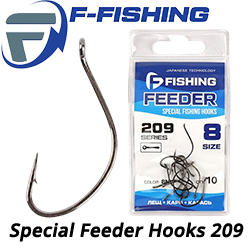 F-Fishing Special Feeder Hooks 209