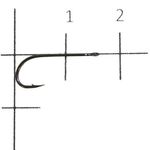 Крючок Gamakatsu LS-1223F Ring Eye №10 (13шт)