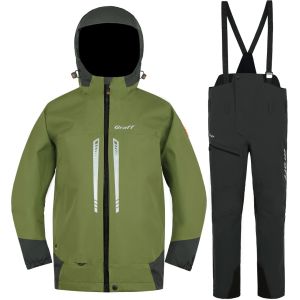 Костюм рыболовный демисезонный Graff (Bratex 20000, оливковый) 607-В-7/707-В-1-L/182-188 