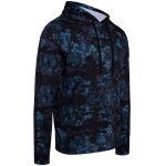 Лонгслив c УФ защитой Redbor Kaper Sahara Hood UV 50+ Black/Dark blue р-р XL