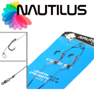 Nautilus Combi Rig 14см 25lb Оснастка волосяная