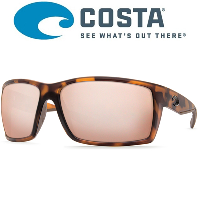 Costa Reefton 580P Retro Tortoise/Copper Silver Mirror 580G