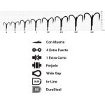 Крючок Mustad In-Line Treble Hooks 4X strong 36330NP-DS-1/0-B05