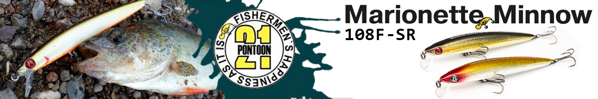 Pontoon21 Marionette Minnow 108F-SR 