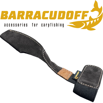 Barracudoff Напальчник с резинкой из замши Черный