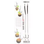 Поводок готовый Korda Basix Hair Rigs Wide Gape №6 18lb (KBX015)