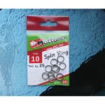 Кольцо заводное Mottomo Split Ring 5мм/8кг 10 шт.