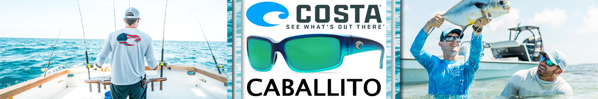 Costa Caballito 580 P Mt.Caribbean Fade/Green Mirror