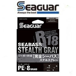Seaguar R18 Full Sea Bass Stealth Gray 150m