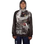 Джерси с капюшоном Nautilus Monster pike цв. black р-р. XL