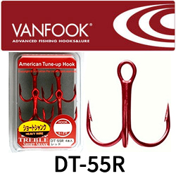 Vanfook DT 55R Devil Short Shank Red