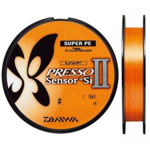 Леска плетеная Daiwa UVF Presso Sensor +Si 2 150m #0.4 (7lb)