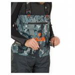 Полукомбинезон забродный Norfin Pilot Camo Bootfoot р.46-XXL с сапогами резина